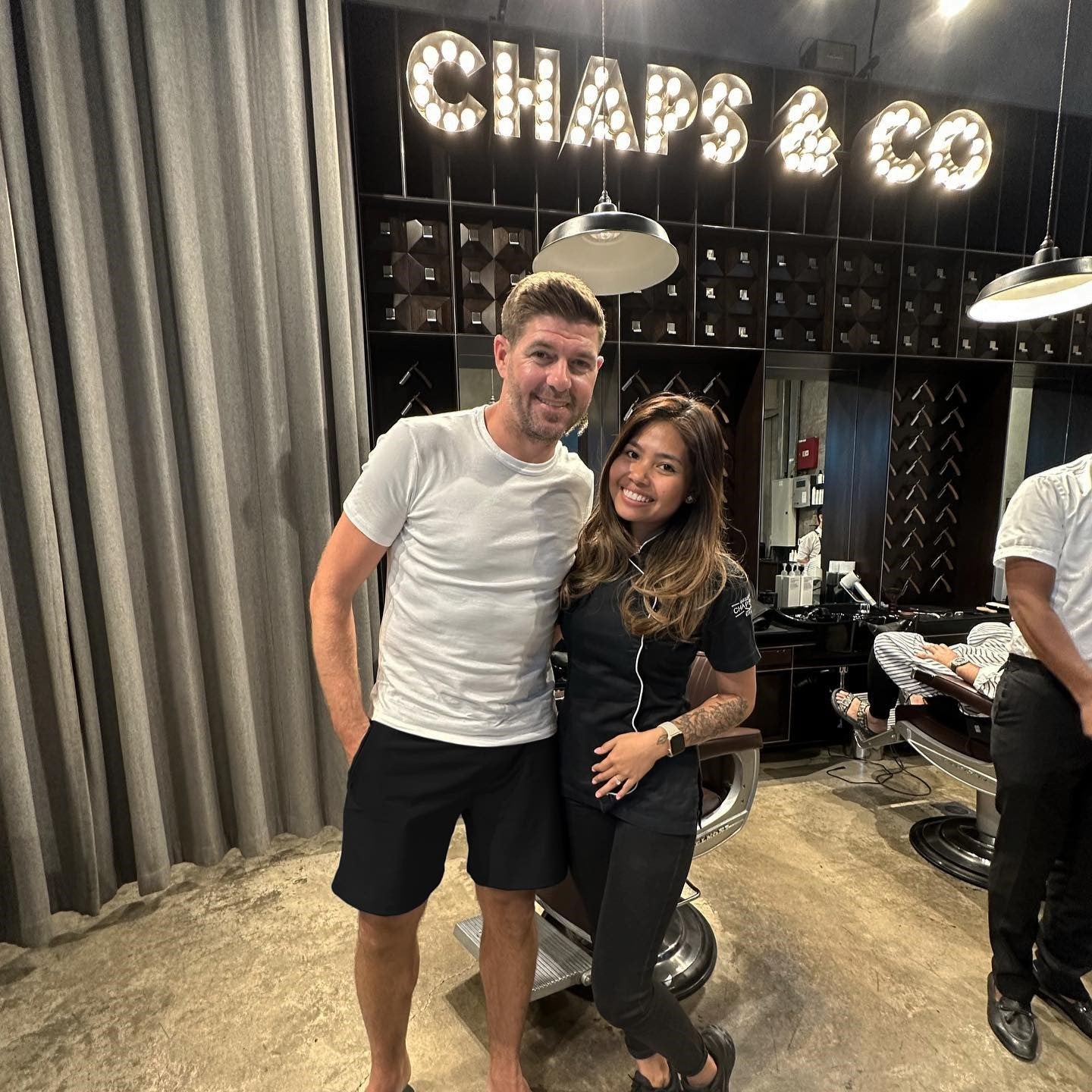 Famous Faces at Chaps & Co