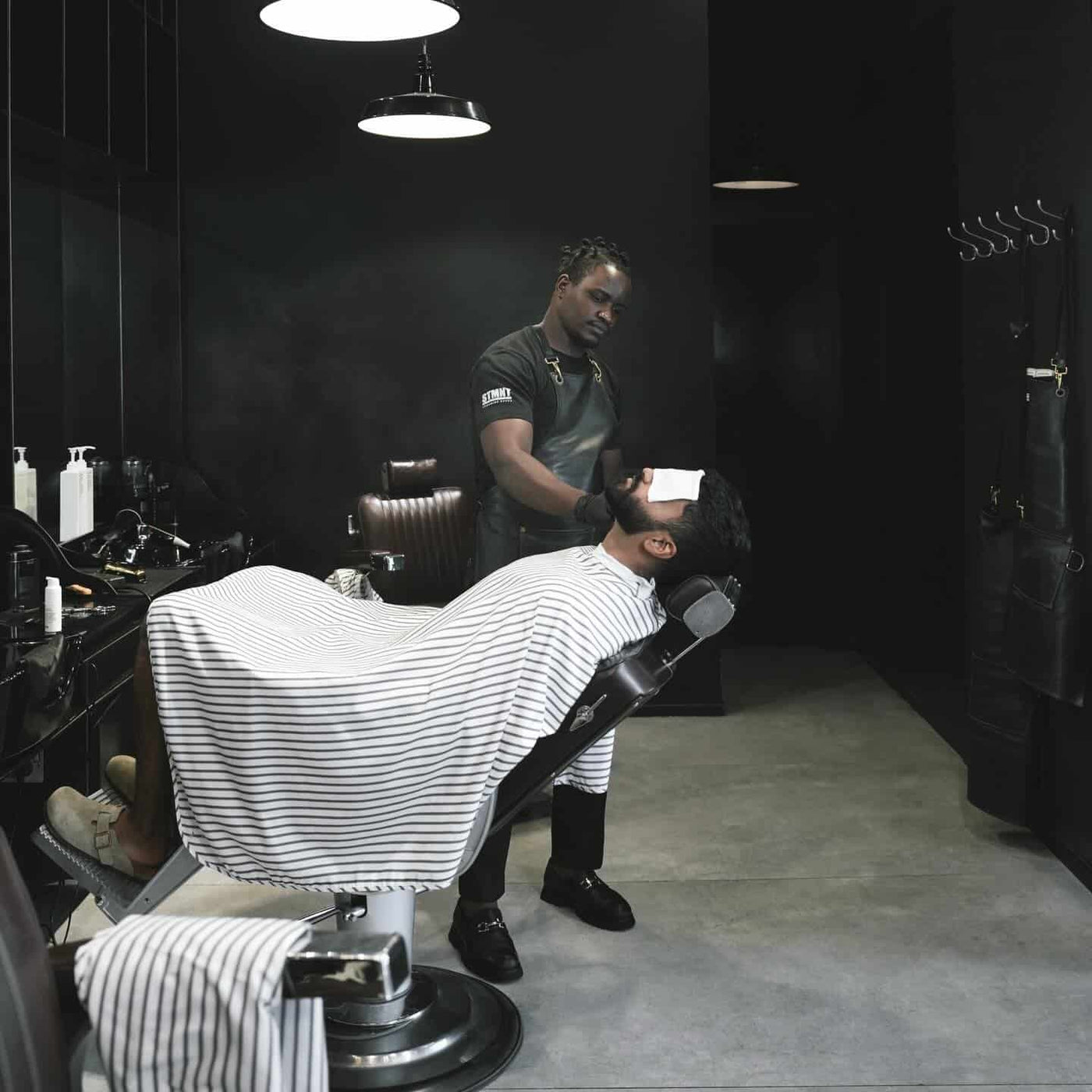 barbershop atmosphere